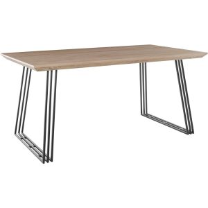Kairo Spisebord 160 cm 6 plasser i Black Oak