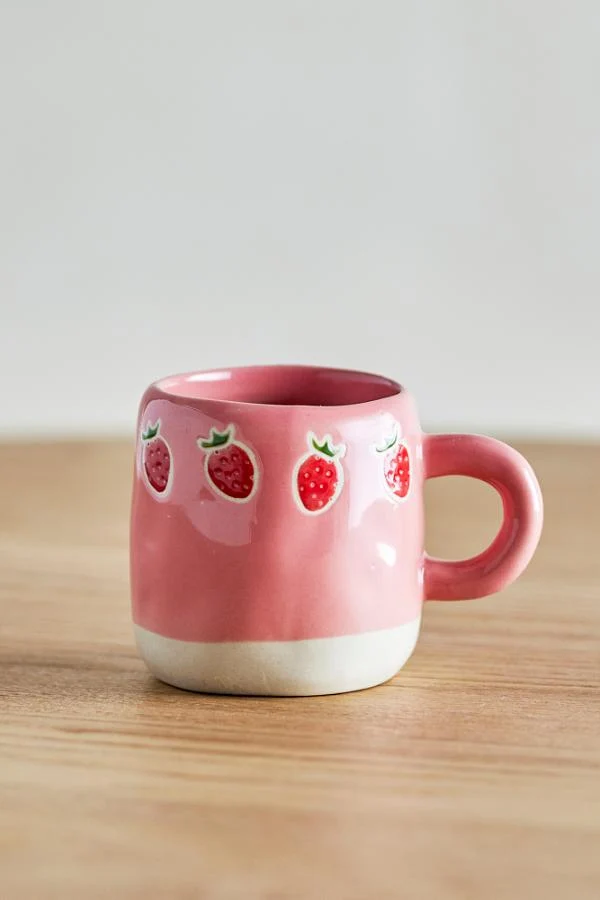 Millie Espresso Cup Pink Strawberry 110 ml – Bloomingville